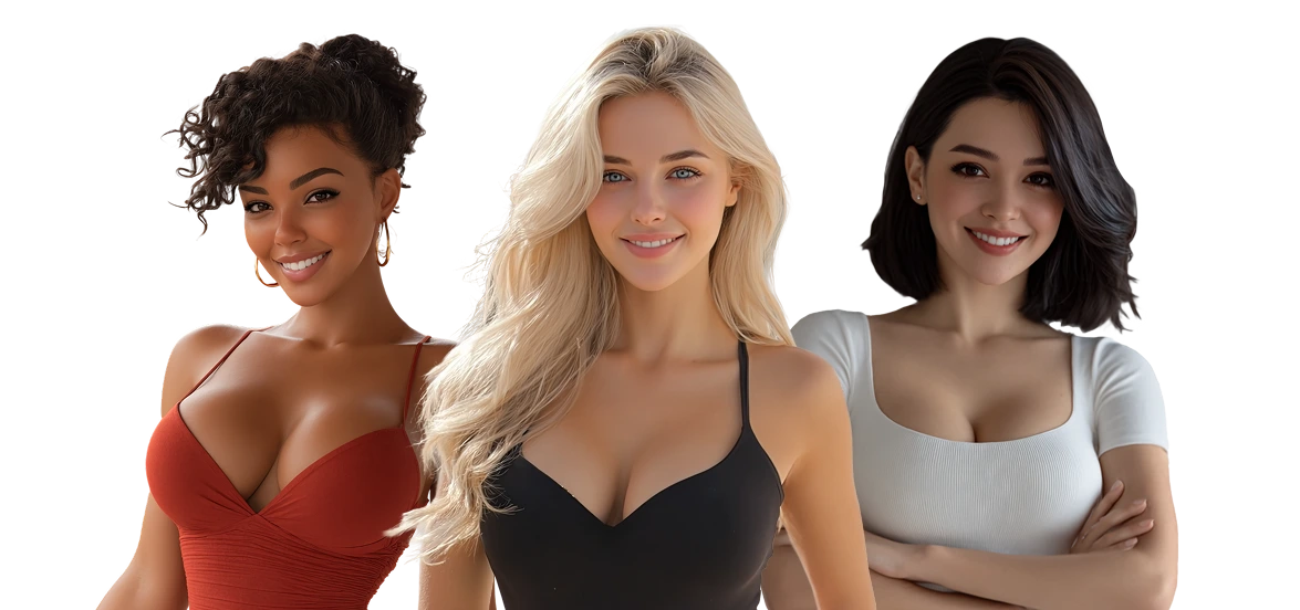 Diverse women portraits